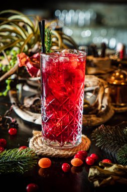 Barda kış kokteyli.