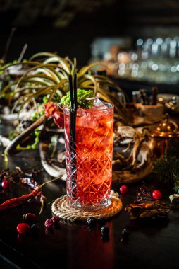 Barda kış kokteyli.