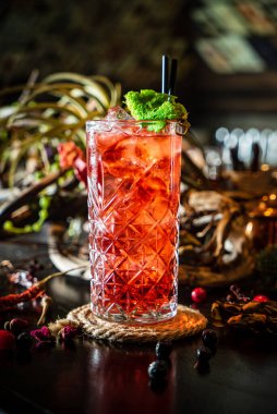 Barda kış kokteyli.