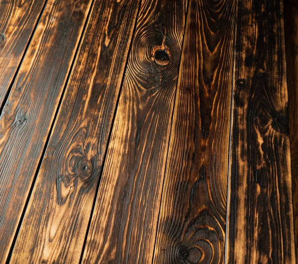 Struttura Legno Naturale Marrone Scuro Vintage Sfondo Legno — Foto Stock