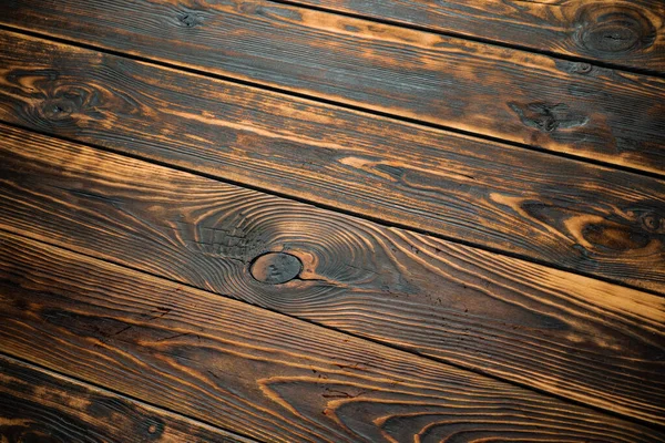 Struttura Legno Naturale Marrone Scuro Vintage Sfondo Legno — Foto Stock