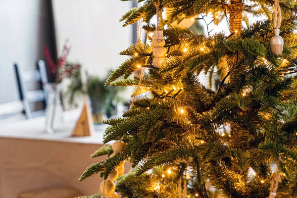 Weihnachten Gemütlichen Zuhause — Stockfoto