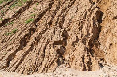 Çöldeki Kuru Toprağın Detayları - Doku / Desen