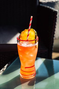 Kafede yaz kokteyli.