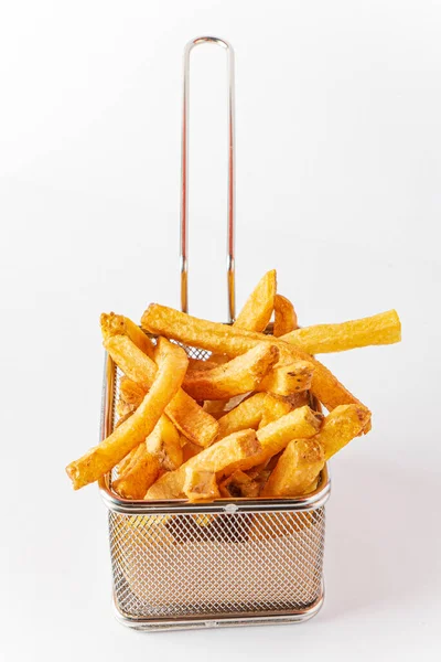 Pommes Korb — Stockfoto