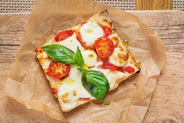 Fetta Pizza Italiana Pizzeria — Foto Stock