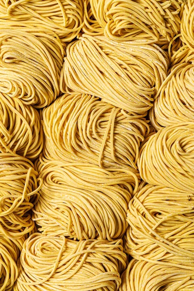 Fideos Crudos Caseros Para Ramen — Foto de Stock