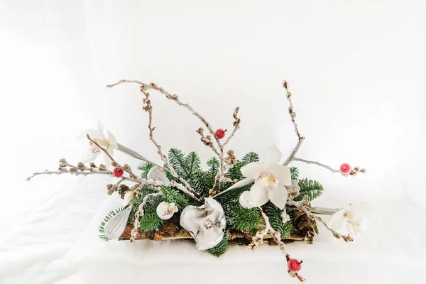 Decoración Navidad Blanco —  Fotos de Stock