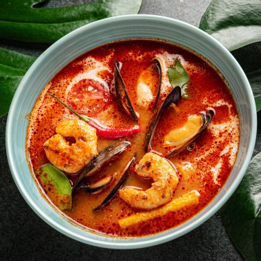 Kasede deniz ürünleri çorbası