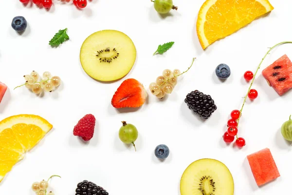 Frukt Bakgrund Närbild — Stockfoto