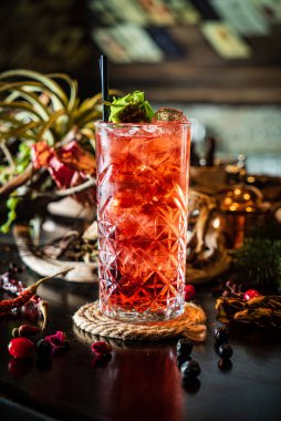 Barda kış kokteyli.