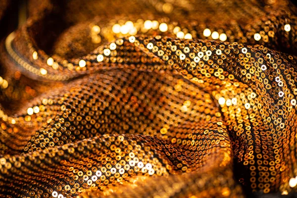 Abstract Gold Mosaic Background Disco Style — Stock Photo, Image