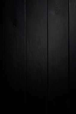 Siyah ahşap arkaplan, siyah doku