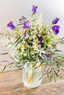 Yaz çiçekleri, kapatın.