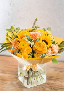 Yaz çiçekleri, kapatın.