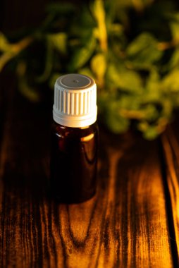 Bir şişe taze bitkisel yağ.