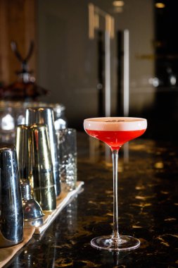 Lezzetli bir kokteyl.