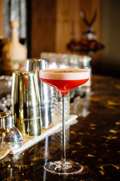 Smakelijke Cocktail Tafel — Stockfoto