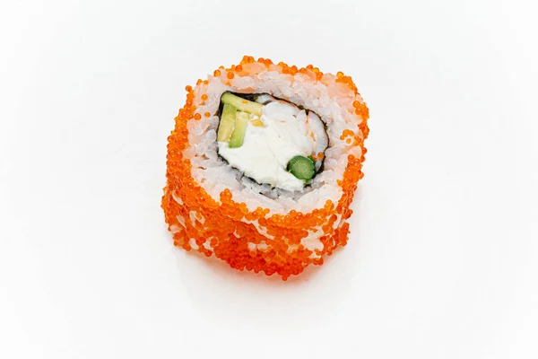 Sushi Białym Tle — Zdjęcie stockowe