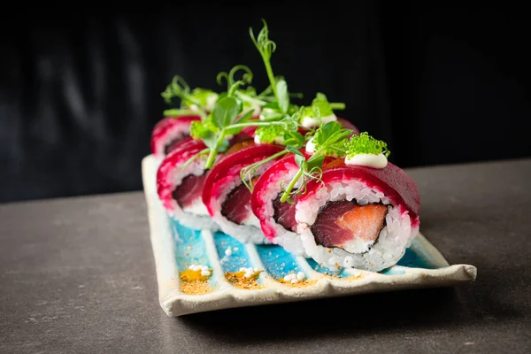 Суши Блюде — стоковое фото