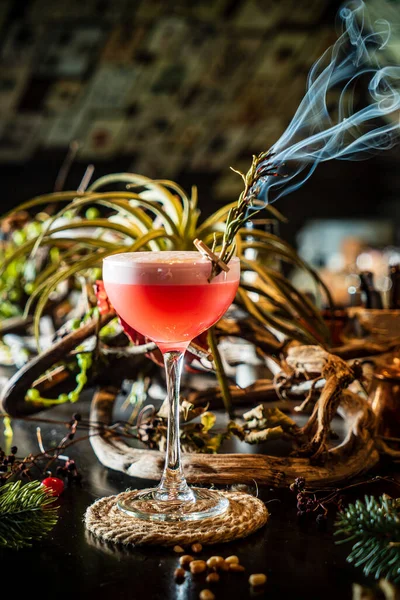 Winter Cocktail Bar — Stock Photo, Image