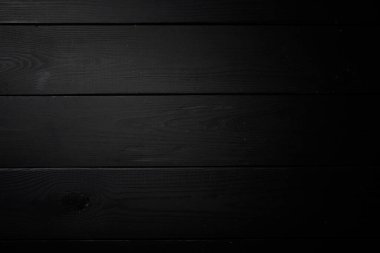Siyah ahşap arkaplan, siyah doku