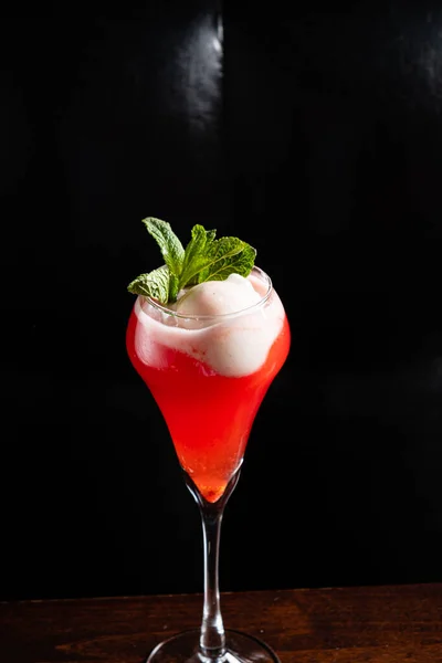 Smakelijke Mocktail Het Restaurant — Stockfoto
