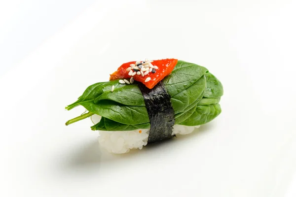 Cibo Giapponese Sushi Vicino — Foto Stock