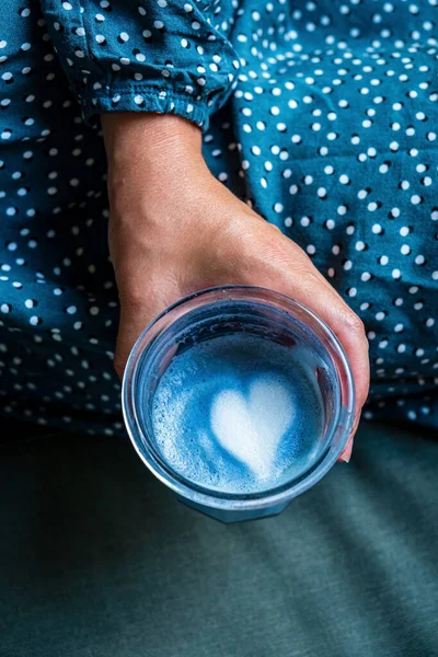 Свіжий Синій Матрац Піною — стокове фото