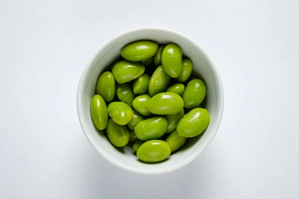 健康的な前菜枝豆緑豆 — ストック写真