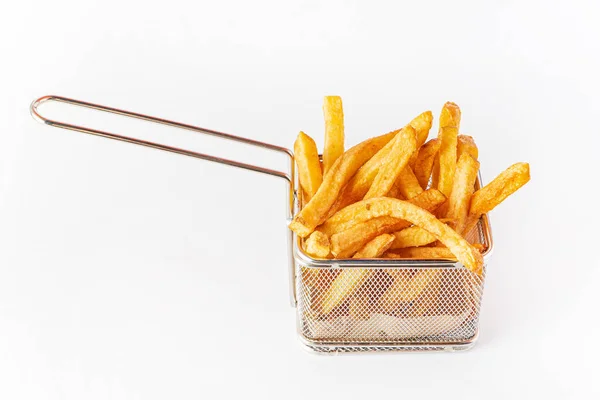 Pommes Frites Korgen — Stockfoto