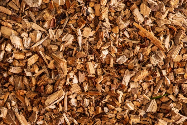 Background Wood Chips Organic Garden — Stock Photo, Image