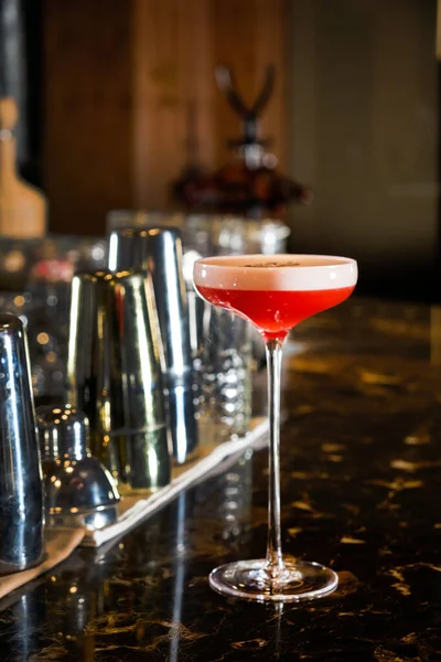 Lezzetli bir kokteyl.