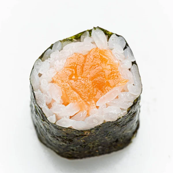 Fresh Sushi White Background — Stock Photo, Image