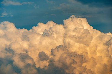 cluodscape gökyüzü arka plan mavi gökyüzü üzerinde