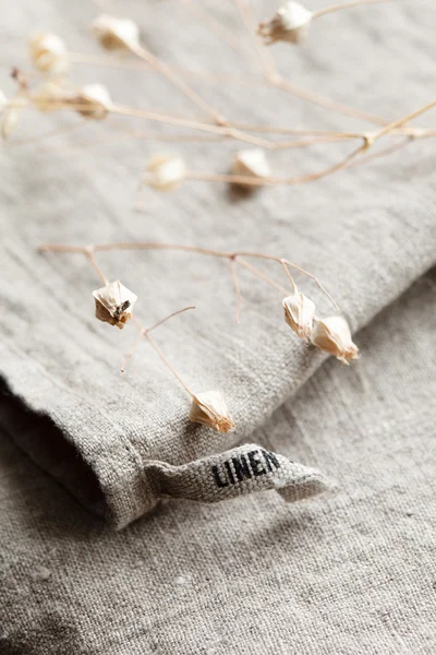 Linen fabric — Stock Photo, Image