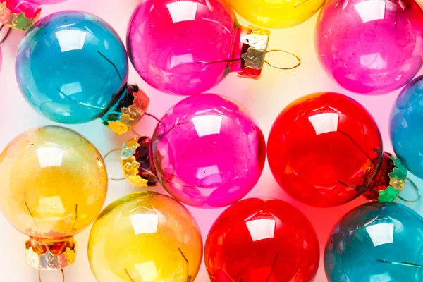 Colorful Christmas balls — Stock Photo, Image