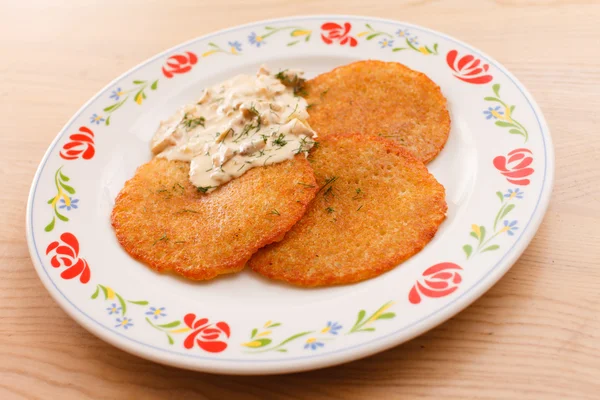 Potato pancakes — Stock Photo, Image