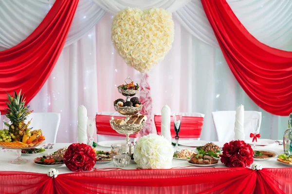 Mesa de boda — Foto de Stock