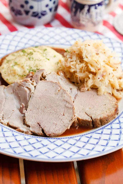 Carne de cerdo al horno — Foto de Stock