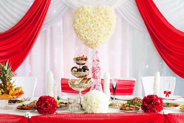 Wedding table — Stock Photo, Image