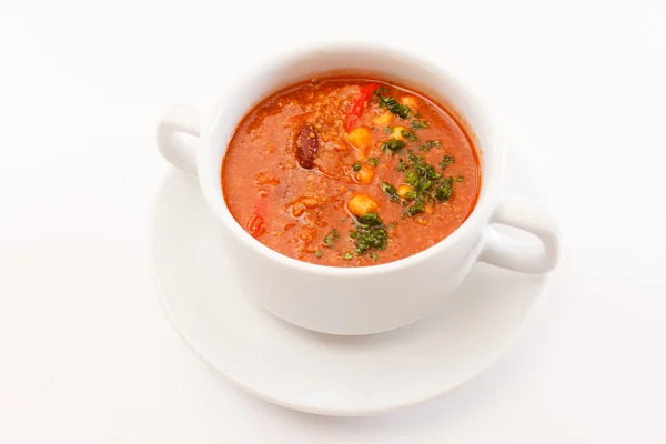 Tomatensuppe — Stockfoto