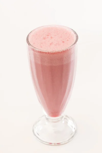 딸기 우유 칵테일 — 스톡 사진