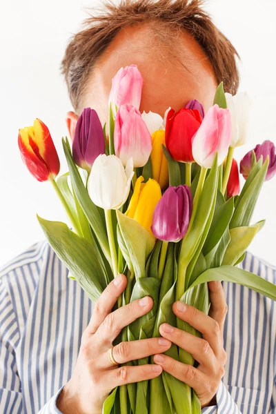 Boeket tulpen — Stockfoto