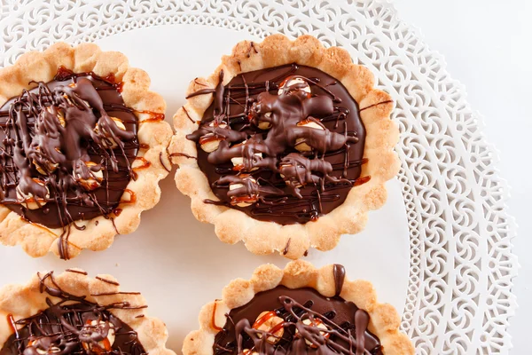 Tartes au chocolat — Photo