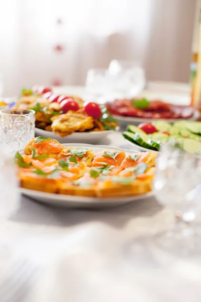 Mesa de catering — Foto de Stock