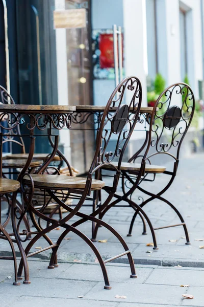 Outdoor cafe — Stock Photo, Image