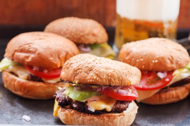 ev yapımı hamburger
