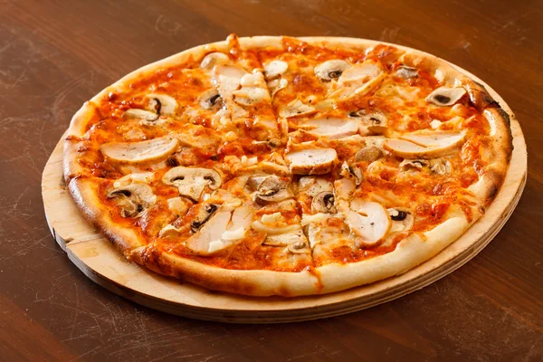 Leckere Pizza — Stockfoto