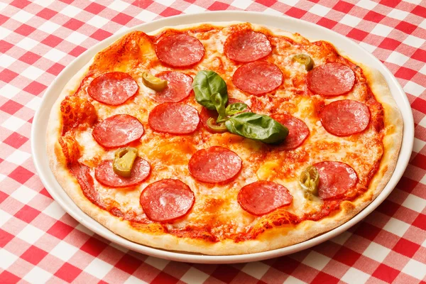 Smaczne pizze — Zdjęcie stockowe